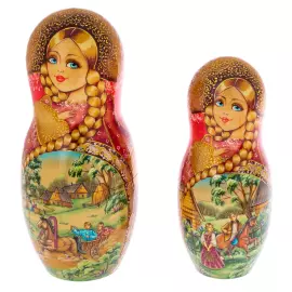 Матрешка на 10 мест "Летняя тройка"