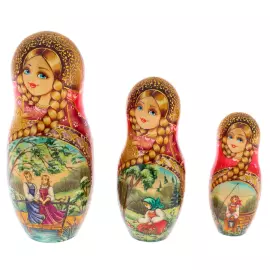 Матрешка на 10 мест "Летняя тройка"