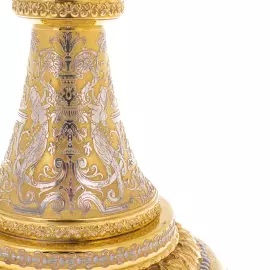 Хрустальная ваза для конфет "Ангелы" Златоуст