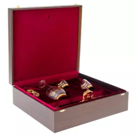 Набор для виски "Морской" на 2 персоны, 4 предмета, Златоуст