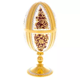 Egg-flower drinking set for 2 persons, Zlatoust