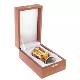 Egg-flower drinking set for 2 persons, Zlatoust