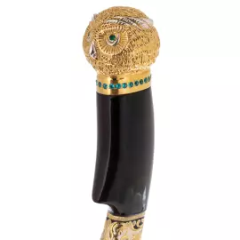 Hunting set "Owls" for 3 persons, Zlatoust