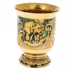 Hunting set "Bears" for 3 persons, Zlatoust