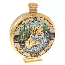 Hunting set "Bears" for 3 persons, Zlatoust