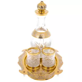 Набор для водки "Питейный" на 2 персоны, Златоуст