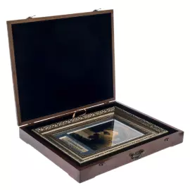 Картина на золоте "Дзержинский Феликс Эдмундович"