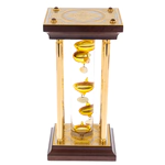 Galileo thermometer on 4 racks, Zlatoust