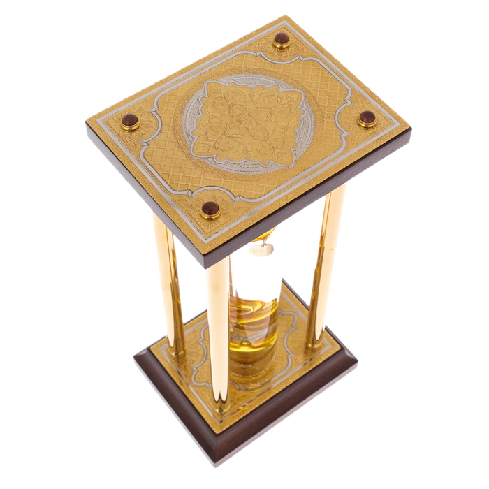 Galileo thermometer on 4 racks, Zlatoust