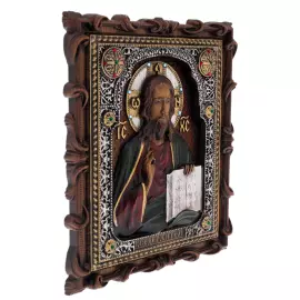 Икона из дуба "Господь Вседержитель"
