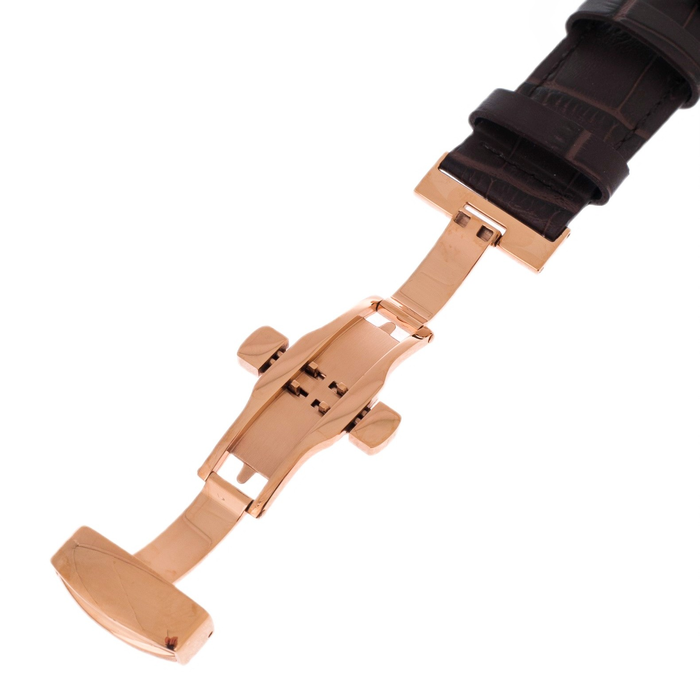 Lincor UNI Self-winding Mechanical Watch with Brown Strap