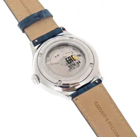 Наручные механические часы с автоподзаводом Lincor UNI с синим ремешком Наручные механические часы с автоподзаводом Lincor UNI с синим ремешком