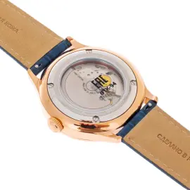 Наручные механические часы с автоподзаводом Lincor UNI с синим ремешком Наручные механические часы с автоподзаводом Lincor UNI с синим ремешком