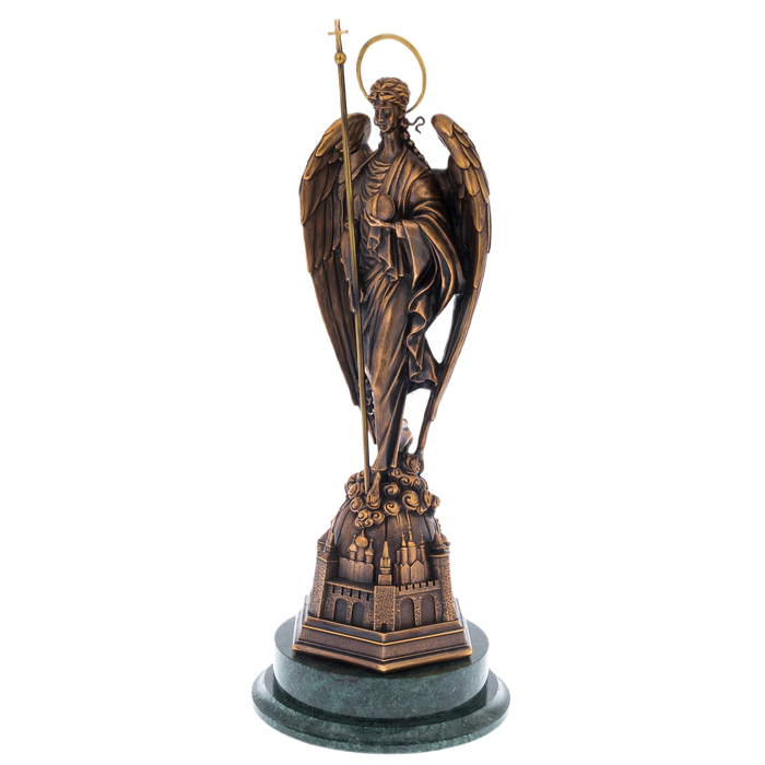 Author's bronze sculpture "Archangel Michael"