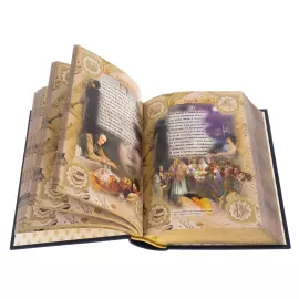 Книга в кожаном переплете "Евгений Онегин." Пушкин А. С. билингвальное издание