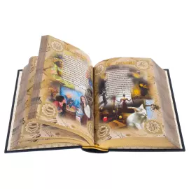 Книга в кожаном переплете "Евгений Онегин." Пушкин А. С. билингвальное издание