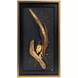 The author's painting of the Milky Way tree