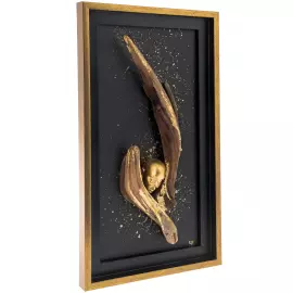 The author's painting of the Milky Way tree