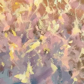 The author's oil painting "The Crown of the sea Princess"