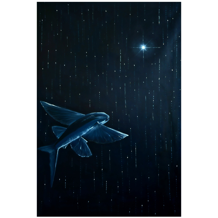 The author's oil painting "Accomplishment"