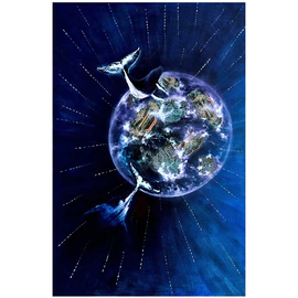The author's oil painting "The Radiance of pure Reason"