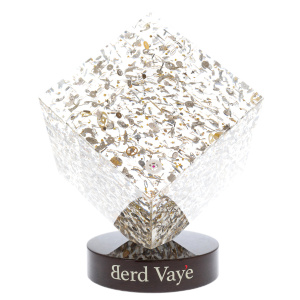 Sculpture "Time Squared" large cube