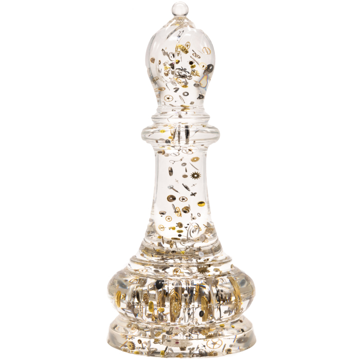 Sculpture in the form of a chess piece "Bishop"