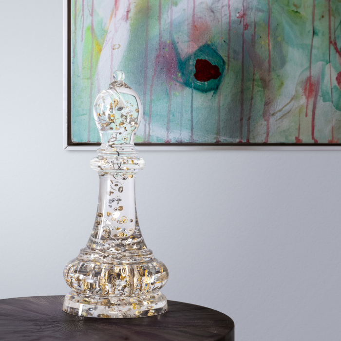 Sculpture in the form of a chess piece "Bishop"