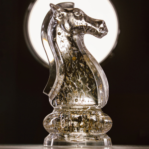 Sculpture in the form of a chess piece "Knight"