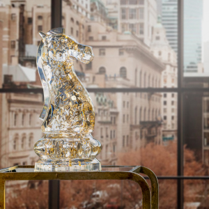 Sculpture in the form of a chess piece "Knight"