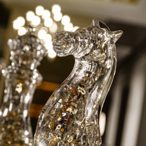 Sculpture in the form of a chess piece "Knight"