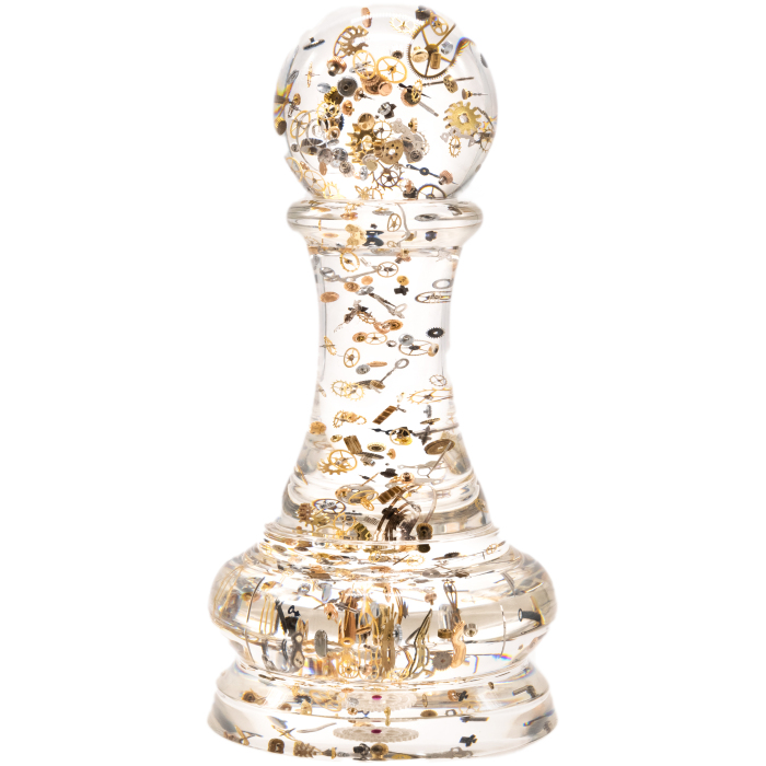 Sculpture in the form of a chess piece "Pawn"
