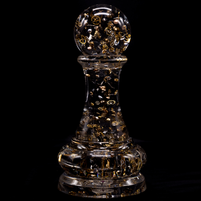 Sculpture in the form of a chess piece "Pawn"