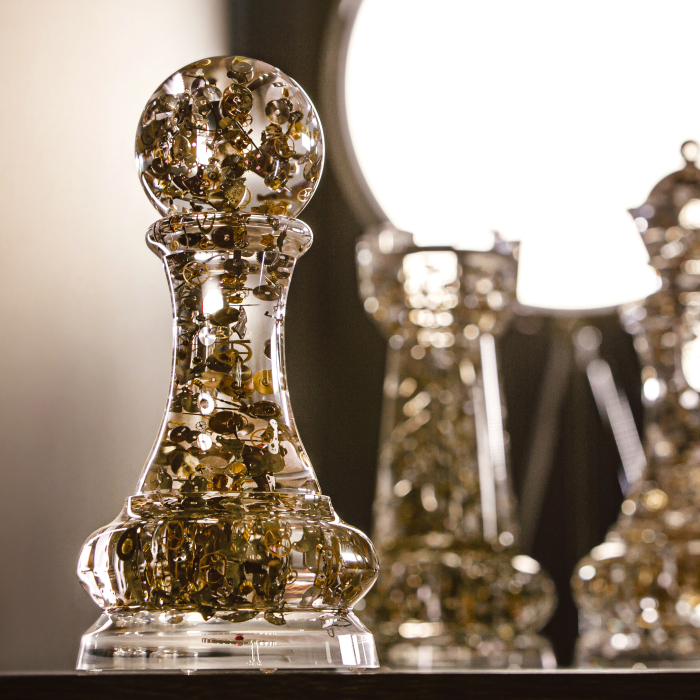 Sculpture in the form of a chess piece "Pawn"