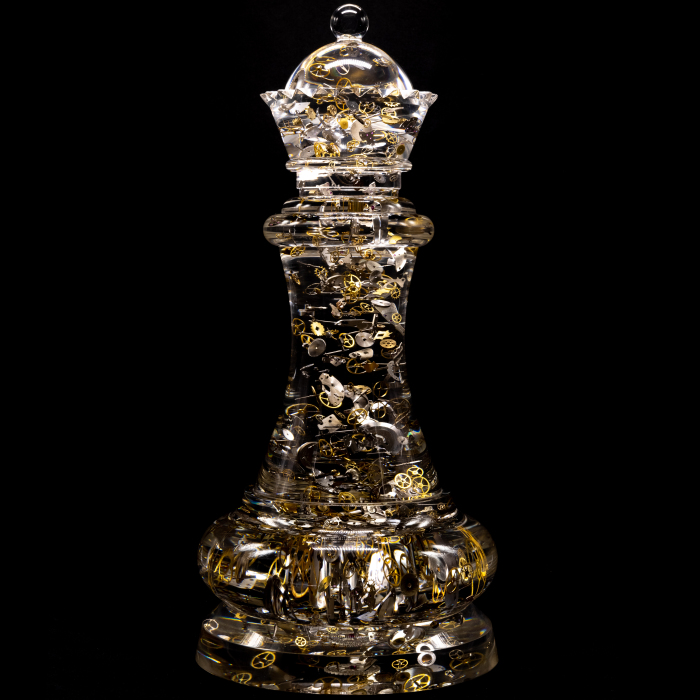 Sculpture in the form of a chess piece "Queen"