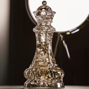 Sculpture in the form of a chess piece "Queen"