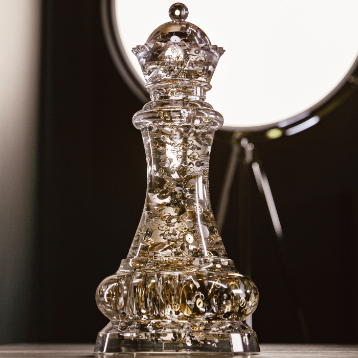 Sculpture in the form of a chess piece "Queen"
