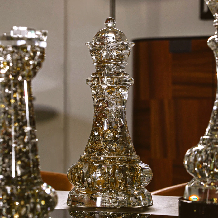 Sculpture in the form of a chess piece "Queen"