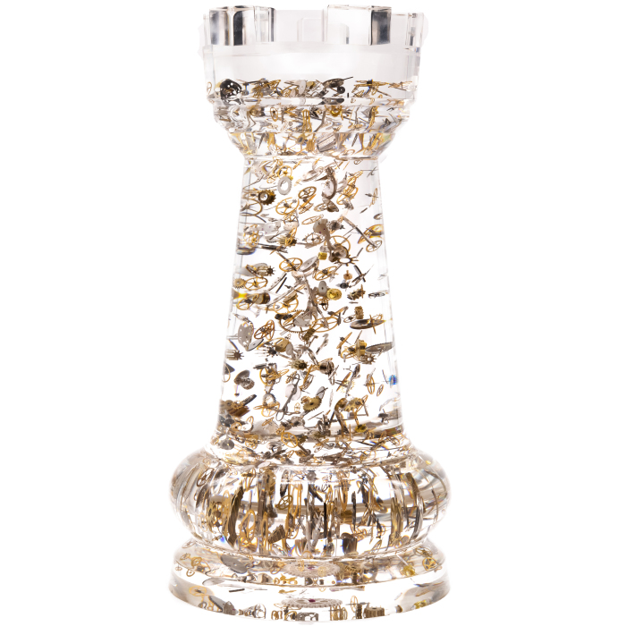 Sculpture in the form of a chess piece "Rook"