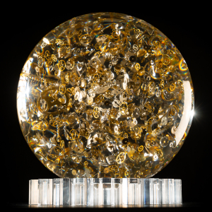 Sculpture "Horosphere" small sphere