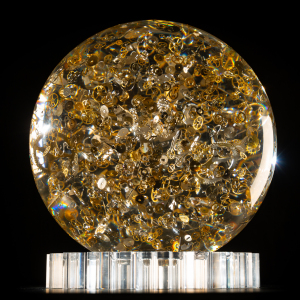 Sculpture "Horosphere" small sphere