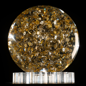 Sculpture "Horosphere" small sphere