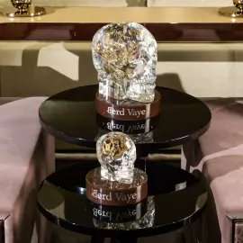 Sculpture "Lost in Time" small skull