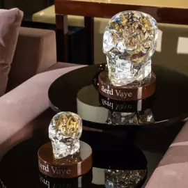 Sculpture "Lost in Time" large skull