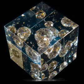 Скульптура "Galaxy. Парад планет" с подставкой