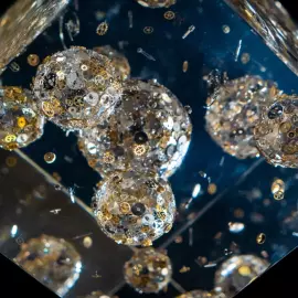 Скульптура "Galaxy. Парад планет" с подставкой