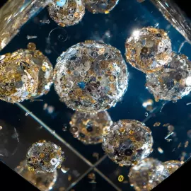 Скульптура "Galaxy. Парад планет" с подставкой