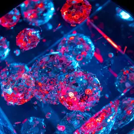 Скульптура "Galaxy. Парад планет" с подставкой