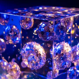 Скульптура "Galaxy. Парад планет" с подставкой