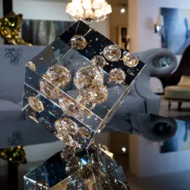 Скульптура "Galaxy. Парад планет" с подставкой